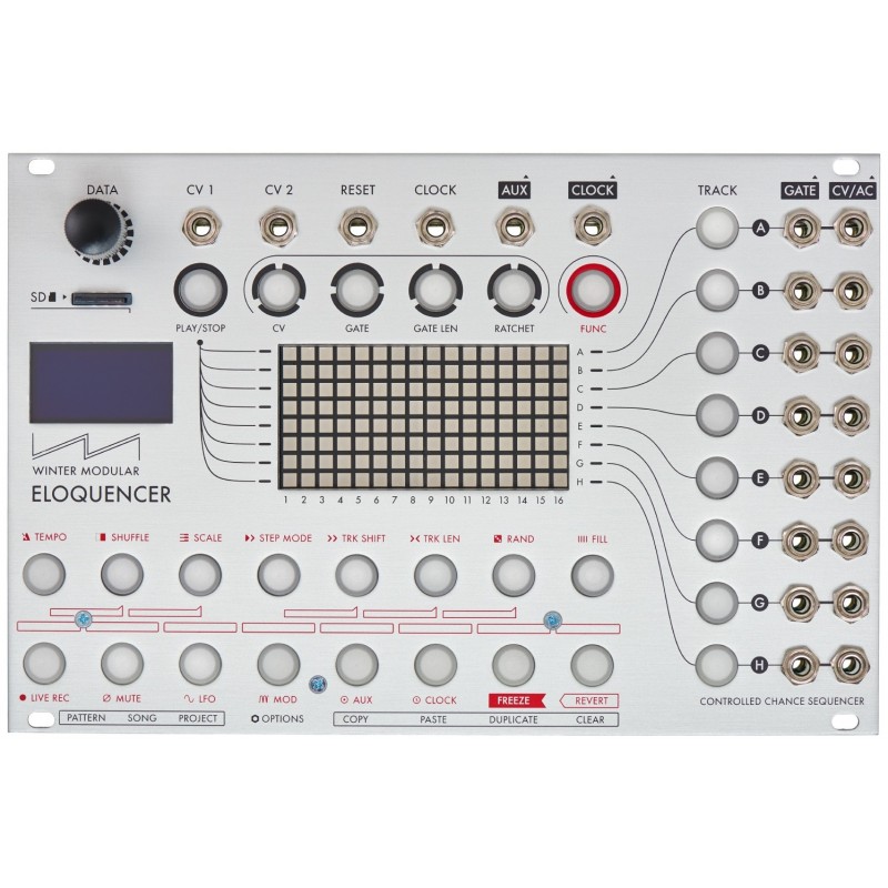 Winter Modular Eloquencer (Silver) Eurorack 8 Channel Control